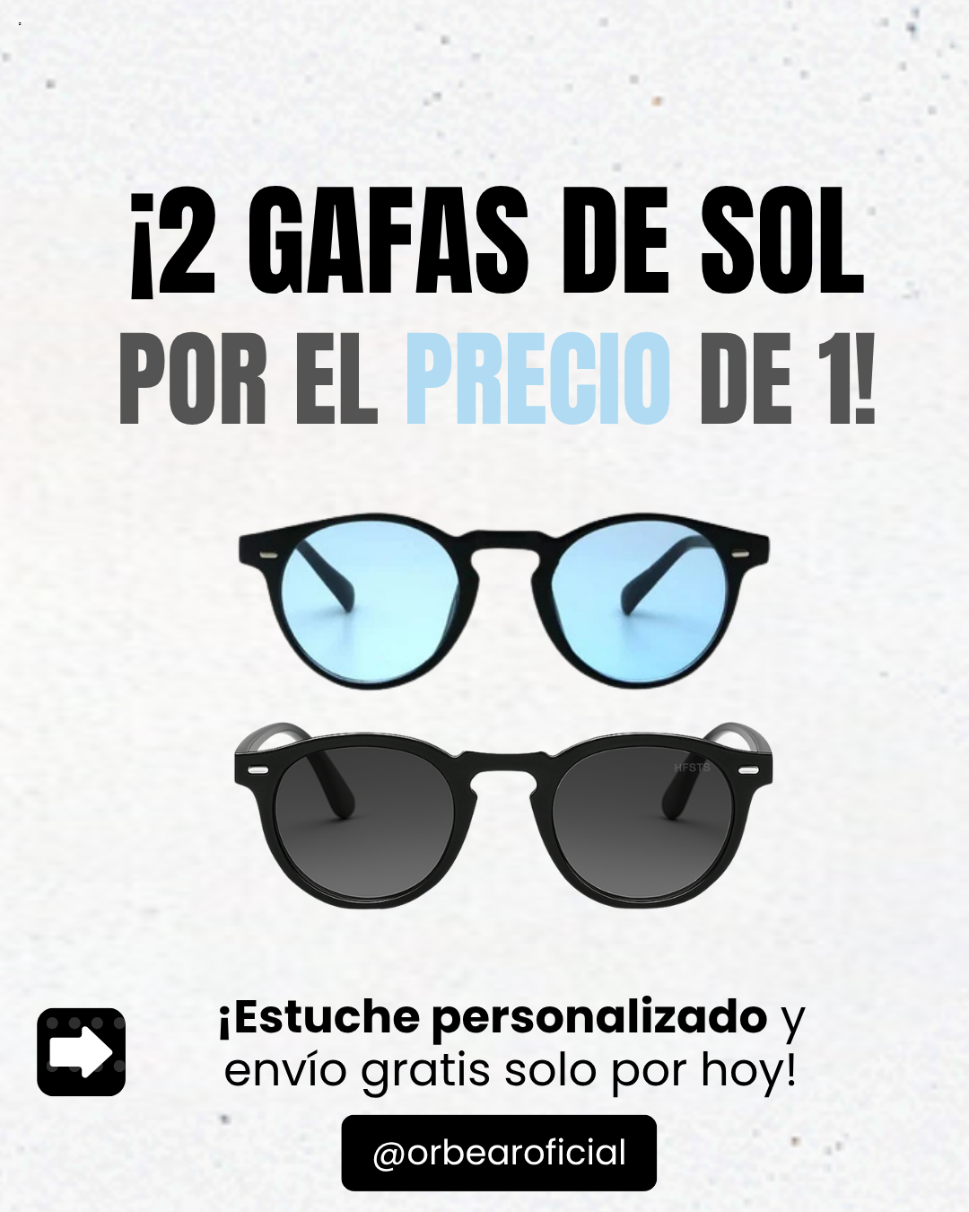 Collecion París ORBE ¡2 Anteojos por el precio de 1!